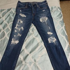 American Eagle crop jeans